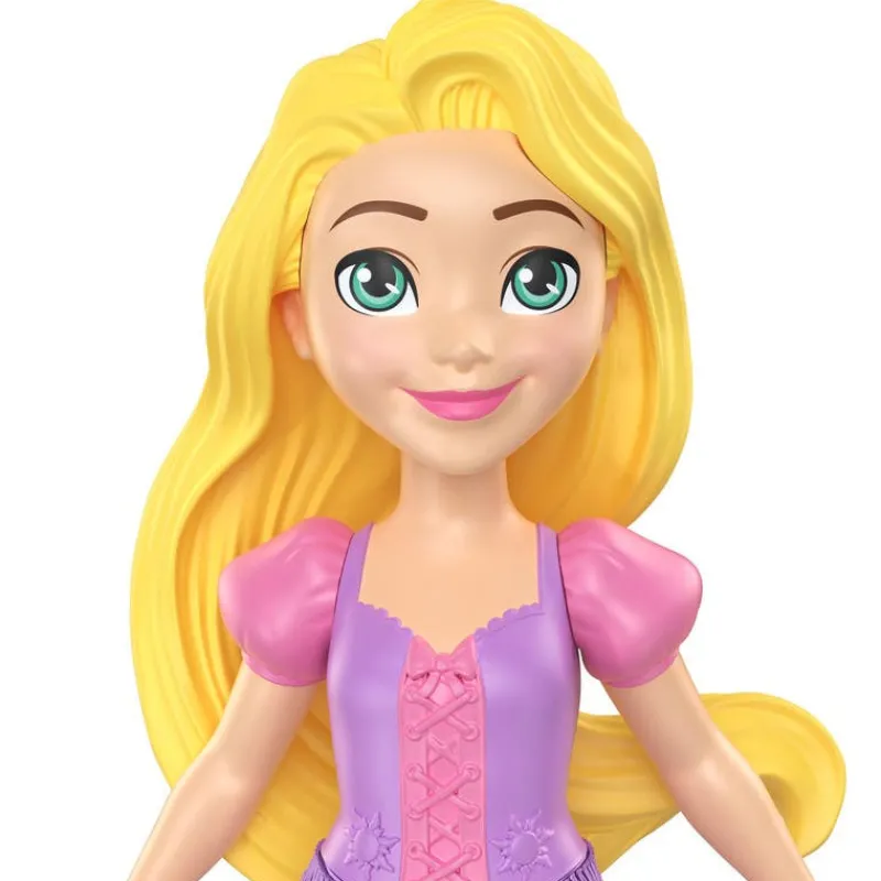 Princesas Disney Mini Muñeca Rapunzel Desenredados 9 cm<Mattel Discount