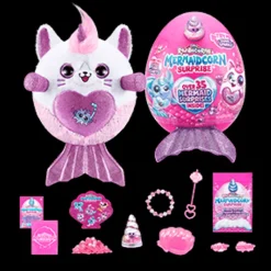 Rainbocorns Huevo Sorpresa con Peluche Mermaidcorn Morado<Importacion Juguetron Outlet