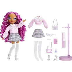 Rainbow High Fashion Doll LilacOutfit School<MGA Outlet