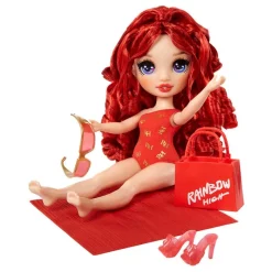 Rainbow High Fashion Doll Swim & Style Fashion Doll- Ruby<MGA Best