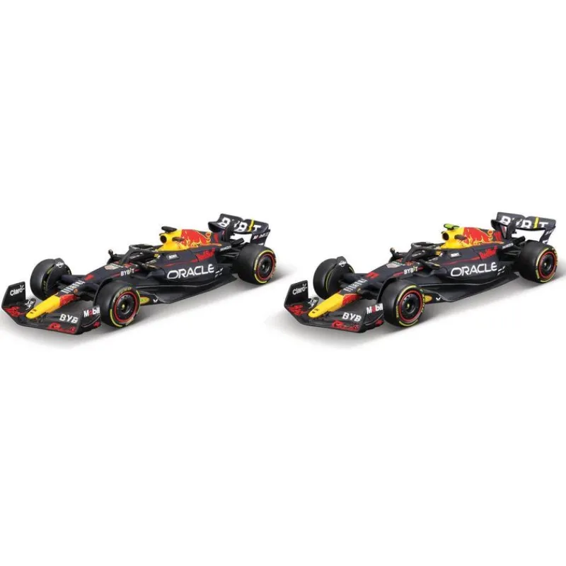 Red Bull Escala 1:43 Red Bull Racing RB19 2 pack: Checo Pérez y Max<Importacion Juguetron Sale