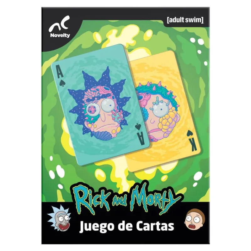 Rick And Morty Baraja de Poker Juegos de Mesa<Novelty Best