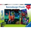 Rompecabezas Dino Space, 3 rompecabezas de 49 piezas.<Ravensburger Online