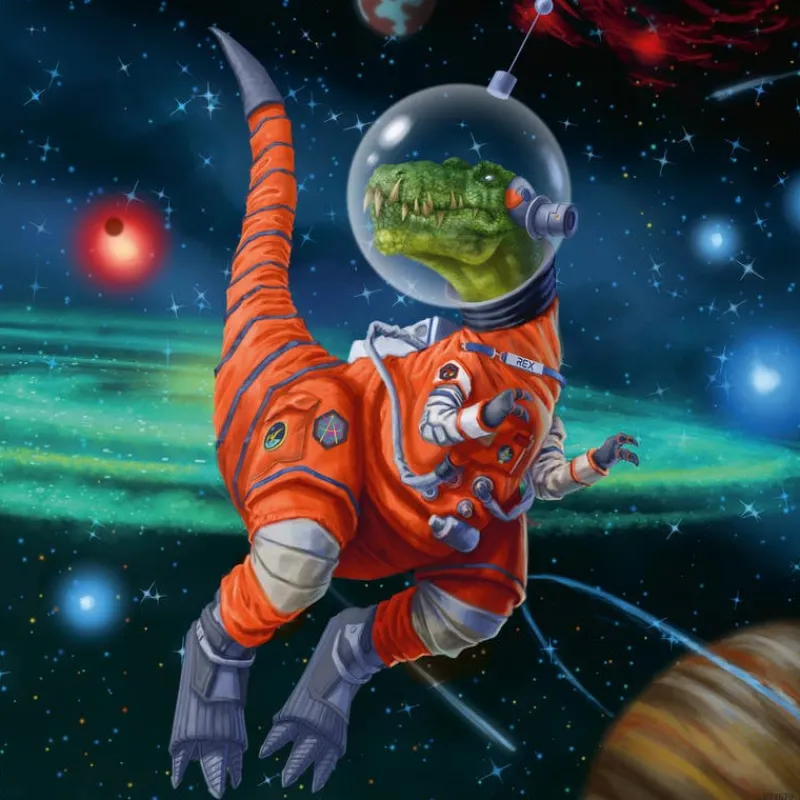 Rompecabezas Dino Space, 3 rompecabezas de 49 piezas.<Ravensburger Online