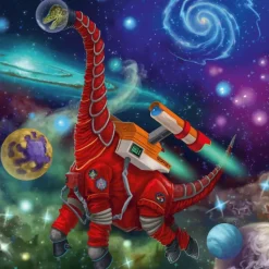 Rompecabezas Dino Space, 3 rompecabezas de 49 piezas.<Ravensburger Online