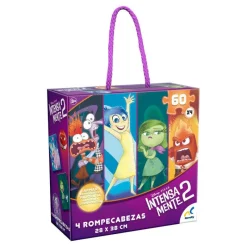 Rompecabezas 4 en 1 Intensamente 2 60 Piezas<Novelty Sale