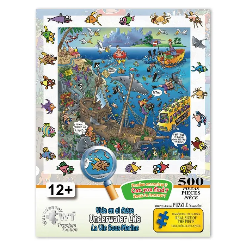 Rompecabezas Vida En El Agua de 500 Piezas<Wuundentoy Best