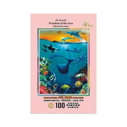 Rompecabezas Animales Marinos de 100 Piezas<Wuundentoy Online
