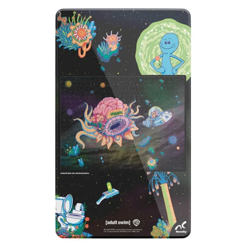 Rompecabezas Caja de Metal Rick and Morty 500 piezas<Novelty Clearance