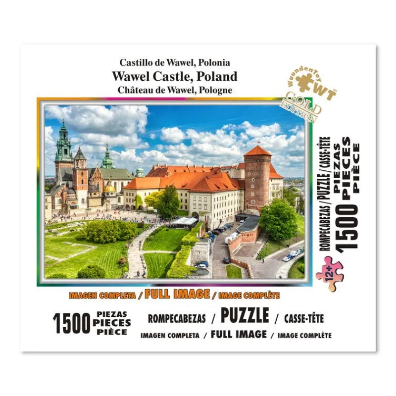 Rompecabezas Castillo De Wawel, Polonia de 1500 Piezas<Wuundentoy Sale
