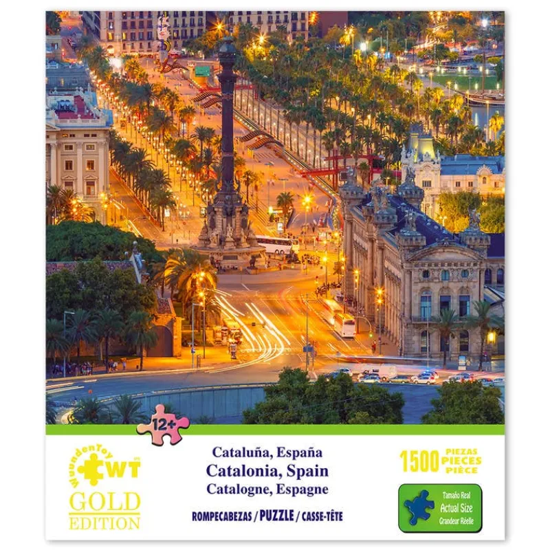 Rompecabezas Cataluña, España de 1500 Piezas<Wuundentoy Clearance