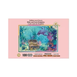 Rompecabezas Delfines con el Tesoro de 100 Piezas<Wuundentoy Best