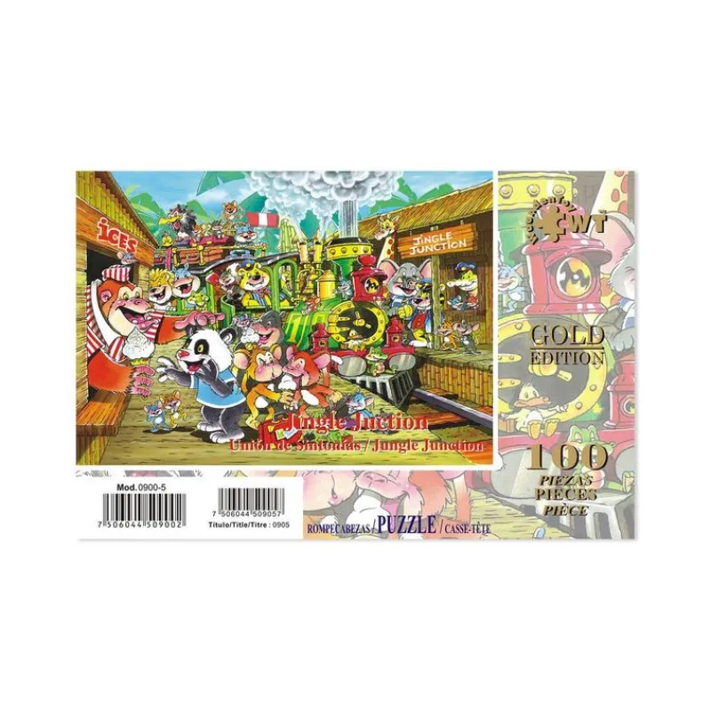 Rompecabezas Fiesta de Animalitos de 100 Piezas<Wuundentoy Hot