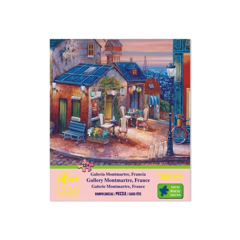 Rompecabezas Galería Montmartre, Francia de 1500 Piezas<Wuundentoy Sale