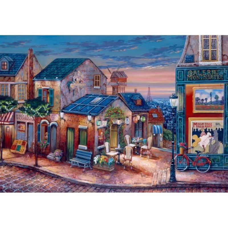 Rompecabezas Galería Montmartre, Francia de 1500 Piezas<Wuundentoy Sale