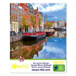 Rompecabezas Gold Edition Río Amstel, Holanda de 500 Piezas<Wuundentoy Sale