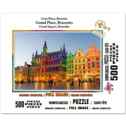 Rompecabezas Gran Plaza Brucelas de 500 Piezas<Wuundentoy Discount