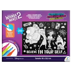 Rompecabezas Intensamente 2 para Colorear 200 Piezas<Novelty Online