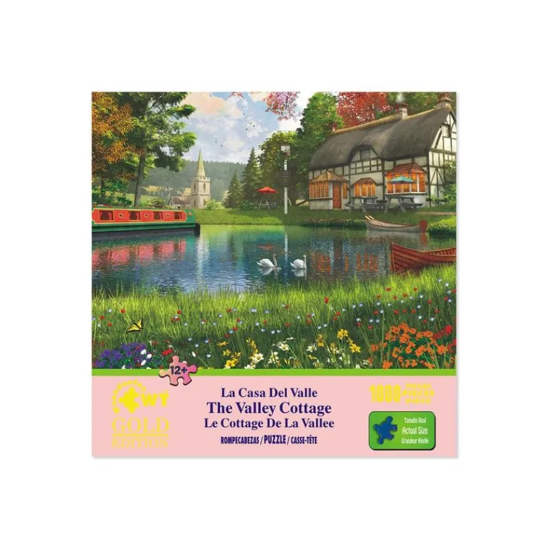 Rompecabezas La Casa Del Valle de 1000 Piezas<Wuundentoy New