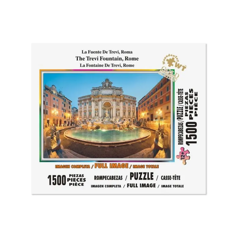 Rompecabezas La Fuente De Trevi, Roma de 1500 Piezas<Wuundentoy Best