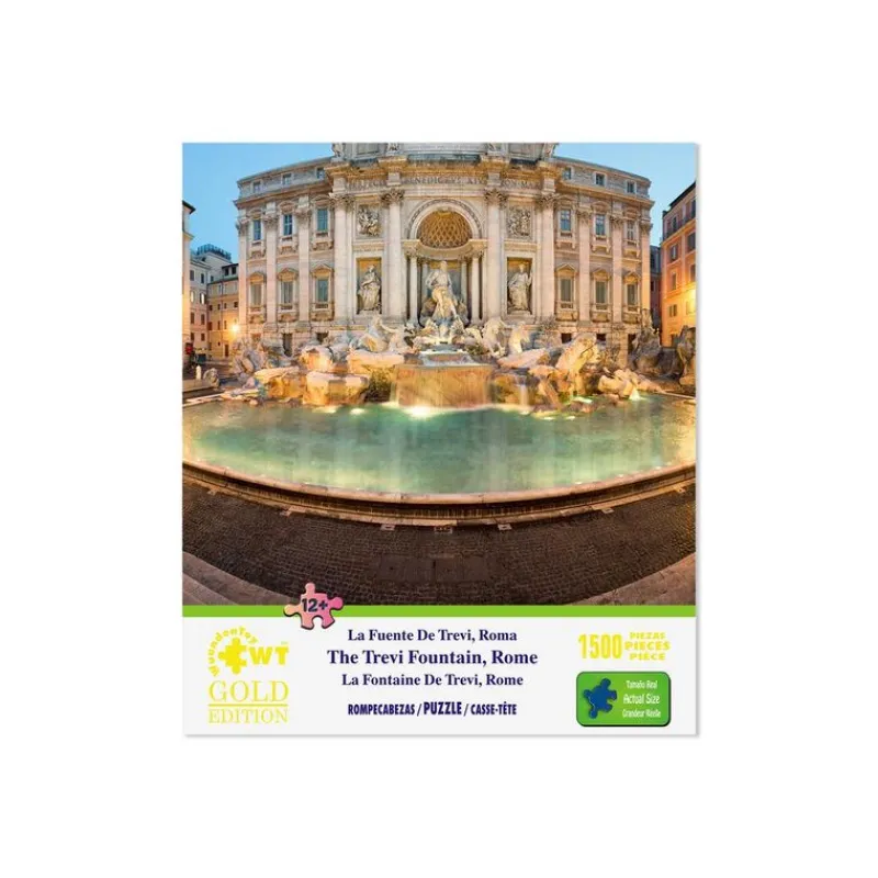 Rompecabezas La Fuente De Trevi, Roma de 1500 Piezas<Wuundentoy Best