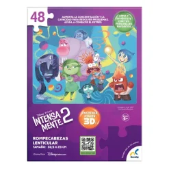 Rompecabezas Lenticular Intensamente 2 para Colorear 48 Piezas<Novelty Best