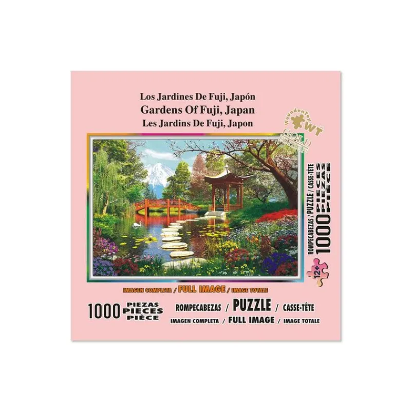 Rompecabezas Los Jardines De Fuji de 1000 Piezas<Wuundentoy Hot