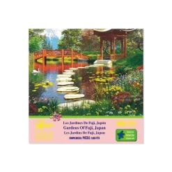 Rompecabezas Los Jardines De Fuji de 1000 Piezas<Wuundentoy Hot