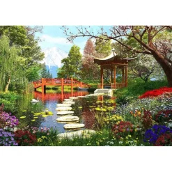 Rompecabezas Los Jardines De Fuji de 1000 Piezas<Wuundentoy Hot