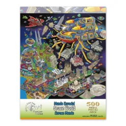 Rompecabezas Mundo Espacial de 500 Piezas<Wuundentoy Discount