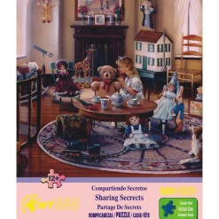 Rompecabezas Niña Compartiendo Secretos de 500 Piezas<Wuundentoy Sale