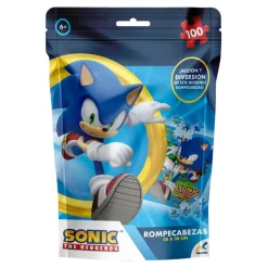 Rompecabezas Sonic Tthe Headehogh 100 Piezas<Novelty Hot
