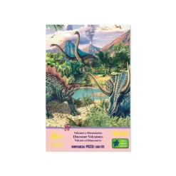 Rompecabezas Volcanes y Dinosaurios de 100 Piezas<Wuundentoy New