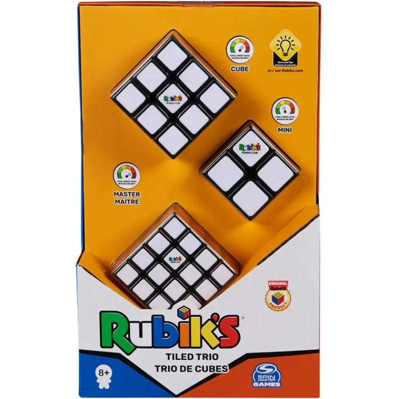 Rubik's Set de Juego 3 Packs: Cubo 3x3, Cubo 2x2 y Cubo 4x4<Spin Master Discount