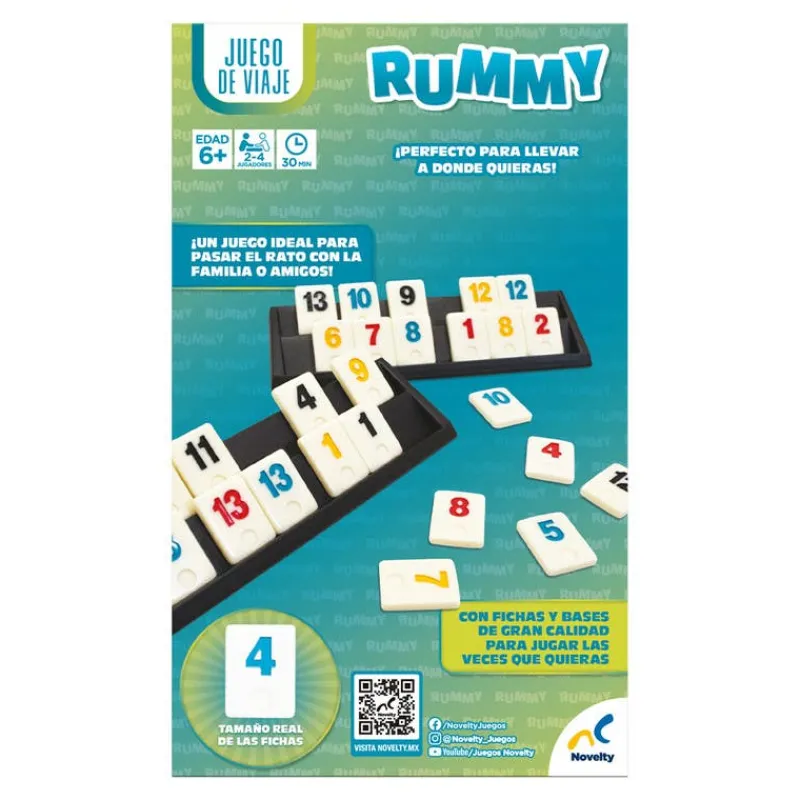 Rummy Juego de Mesa para Viaje<Novelty Best