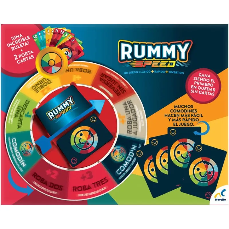 Rummy Speed Juego de Mesa<Novelty Discount