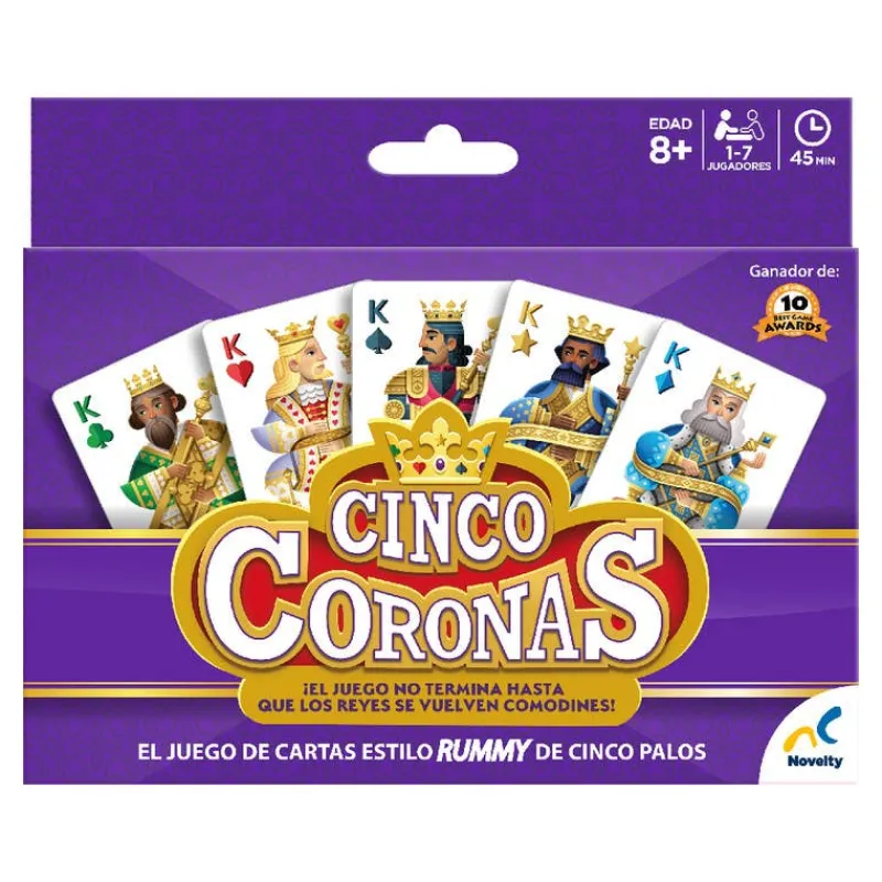 Rumy Juego de Cartas Cinco Coronas Juego de Mesa<Novelty Sale