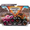 Scooby Doo Monster Jam 2 Pack Monster Mutt Poodle VS Scooby Doo<Spin Master New
