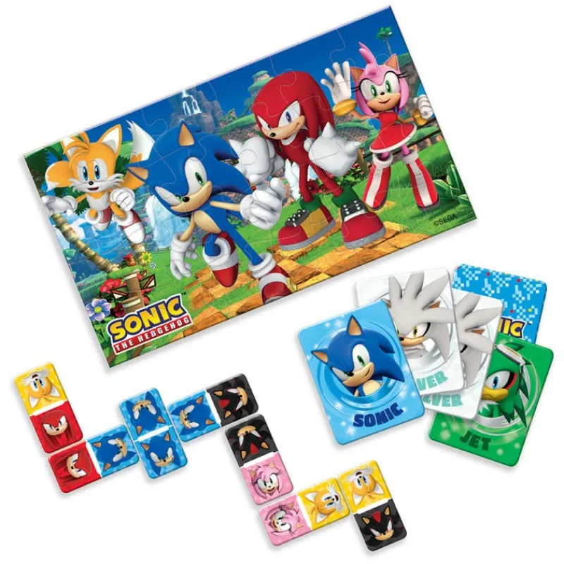 Sonic The Headgehog Memoria 3 en 1<Novelty Fashion