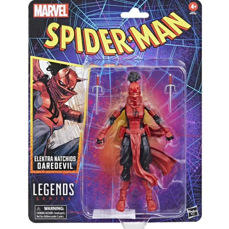 Spiderman Clásico Daredevil Elektra F6572, Figura de Colección<Hasbro Discount