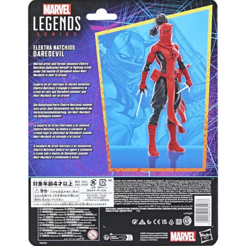 Spiderman Clásico Daredevil Elektra F6572, Figura de Colección<Hasbro Discount