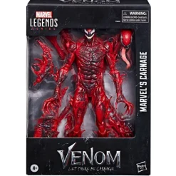 Spiderman Figura de Acción de Carnage, Marvel Legends F9009<Hasbro New