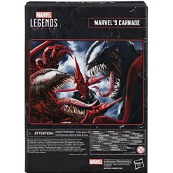 Spiderman Figura de Acción de Carnage, Marvel Legends F9009<Hasbro New