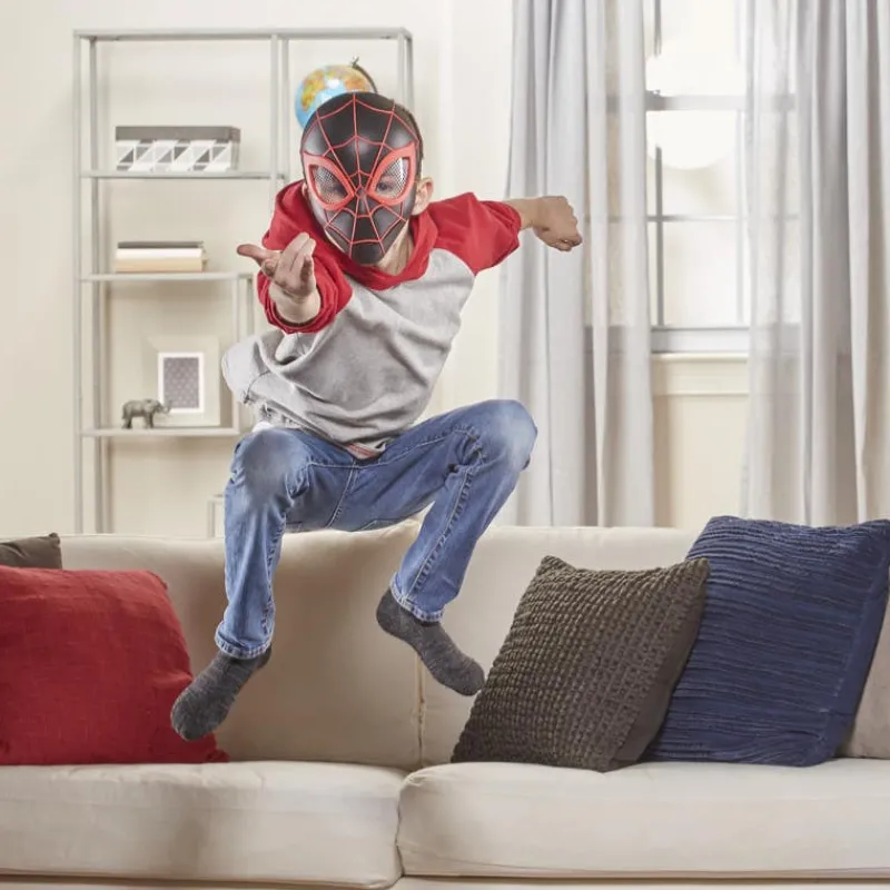 Spiderman Miles Moráles Máscara para Niños<Hasbro Best