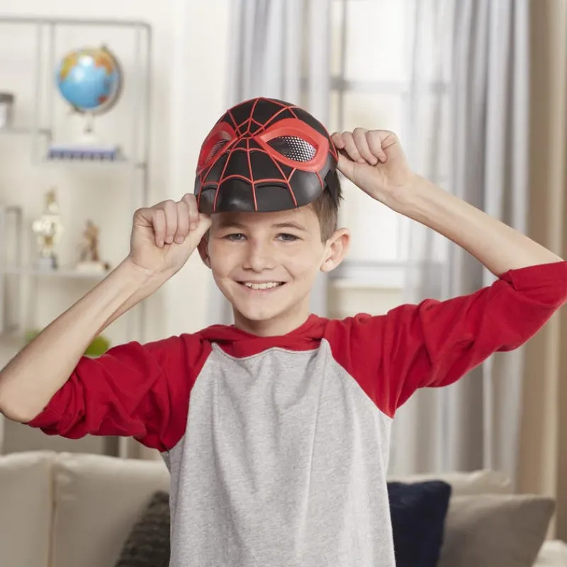 Spiderman Miles Moráles Máscara para Niños<Hasbro Best
