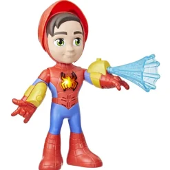 Spiderman Muñeco Spidey con Máscara Desplegable, con Traje Electrónico y Lanza Telarañas<Hasbro Fashion