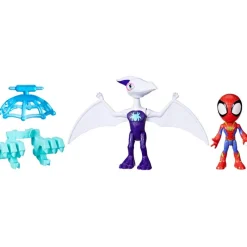 Spiderman Set de Figuras Spidey And His Amazing Friends Dino-Webs Ghostasaurus & Spidey<Hasbro Clearance