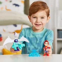 Spiderman Set de Figuras Spidey And His Amazing Friends Dino-Webs Ghostasaurus & Spidey<Hasbro Clearance