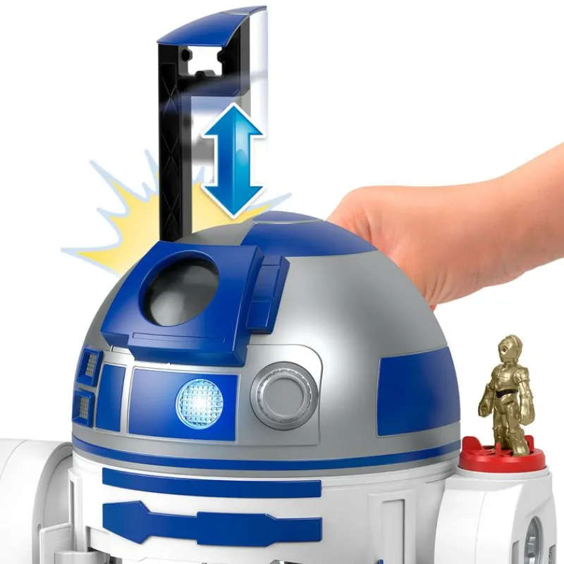 Star Wars Imaginext Set de Juegos R2D2 con Figura de C3PO<Mattel New