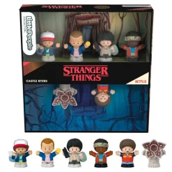 Stranger Things Little People Set con 6 Figuras de Colección<Mattel Hot